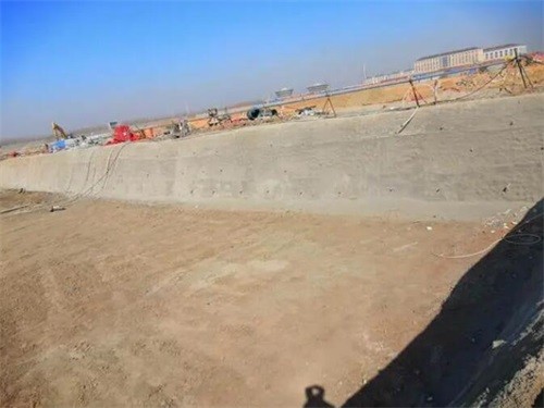 明水高铁桩基础建设